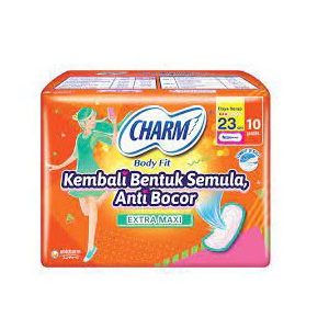 Charm Body Fit Extra Maxi Non Wing 23 cm