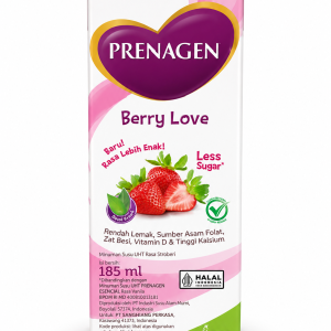 Susu Prenagen Berry Love 185 ml